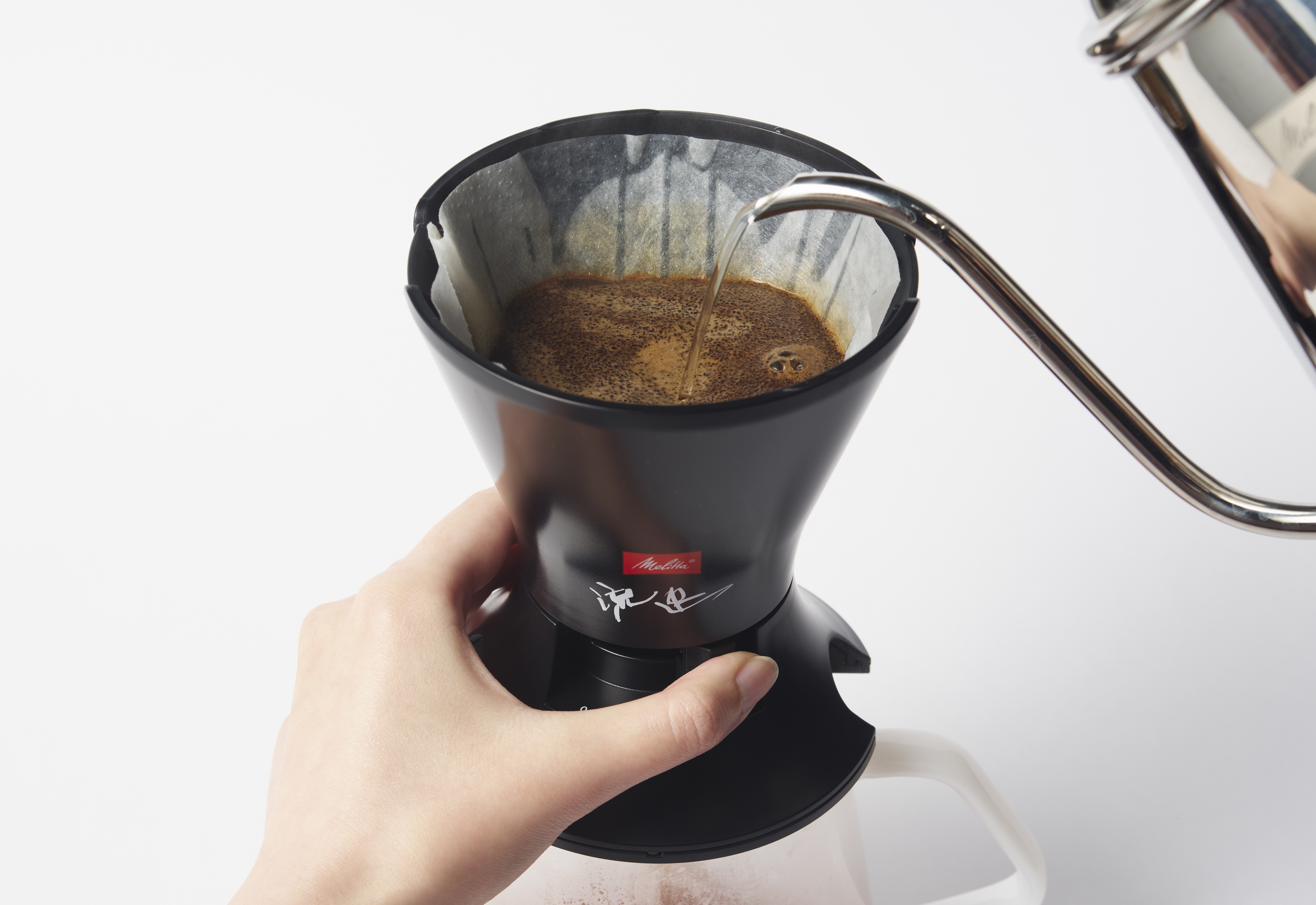 メリタ流速コーヒーフィルター 抽出