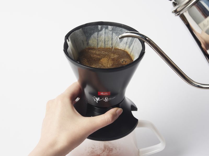 メリタ流速コーヒーフィルター抽出