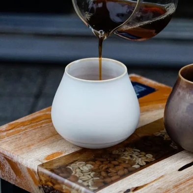 珈琲器　白