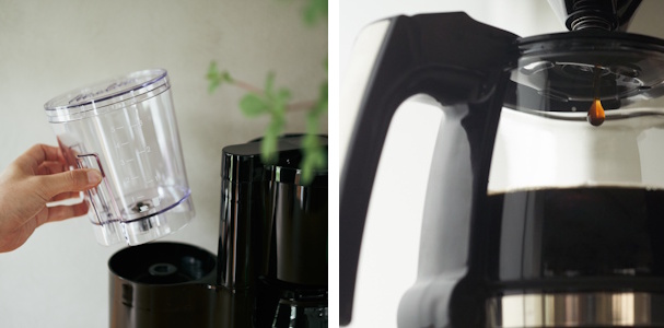 メリタ コラム コーヒーメーカーのお手入れ方法