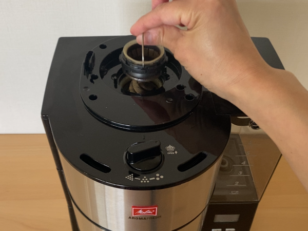 メリタ コラム コーヒーメーカーのお手入れ方法
