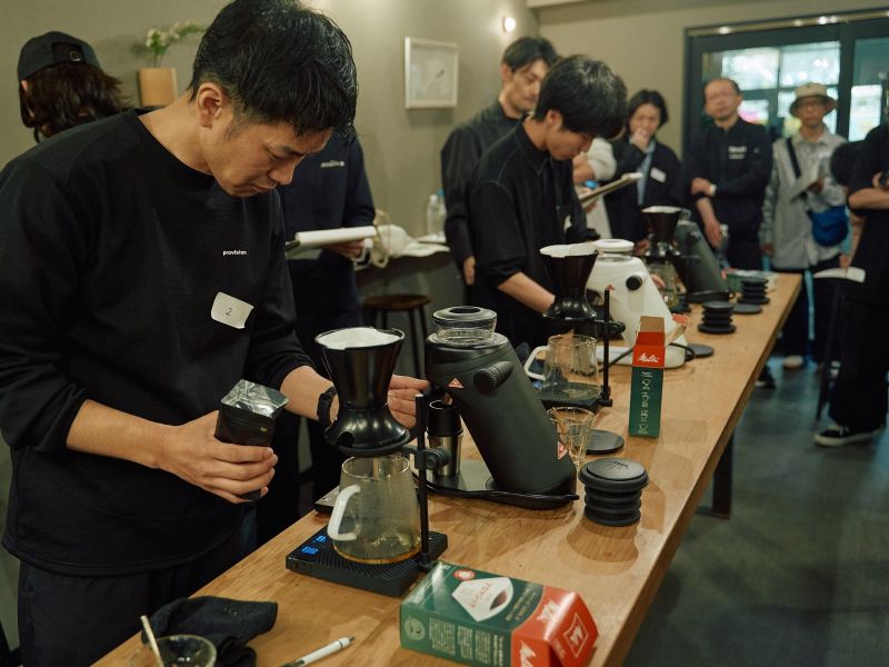 メリタ バリスタマップ 流速カップ　ハンドドリップ競技会