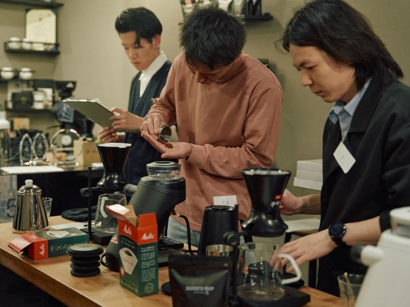 メリタ バリスタマップ 流速カップ　ハンドドリップ競技会