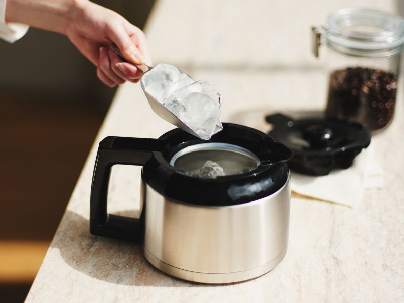 コーヒーメーカーでアイスコーヒー
